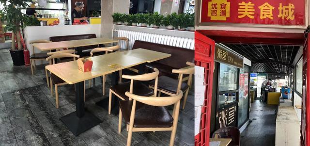 ◎左为外卖店铺图片,右为实拍