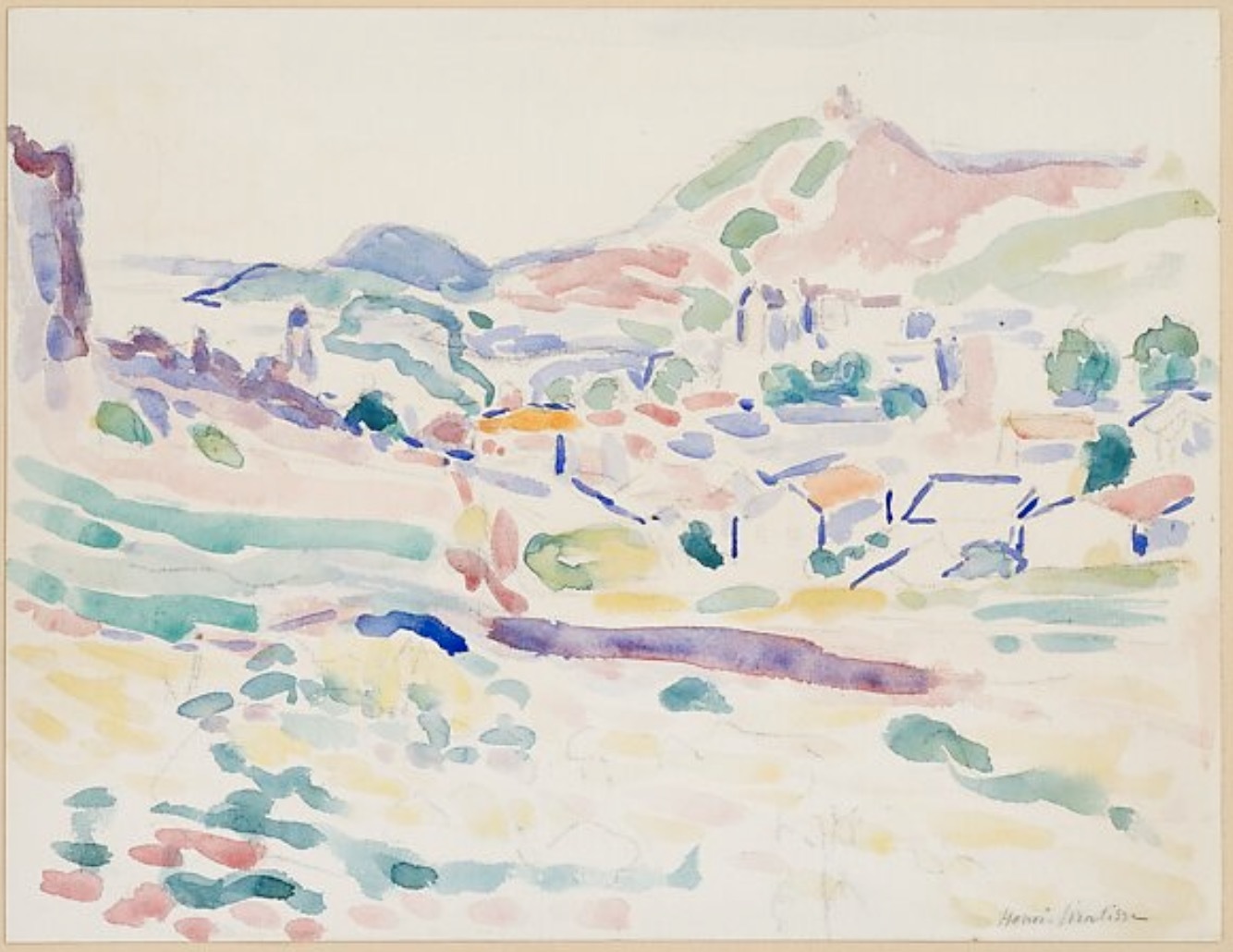 马蒂斯，《村庄》，1905