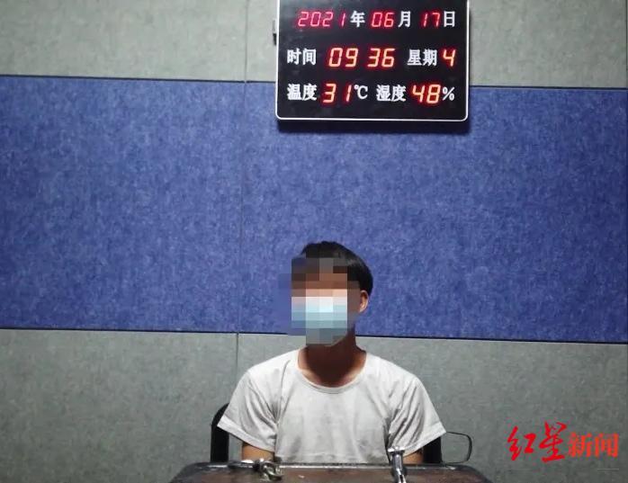 ▲偷渡者接受警方调查