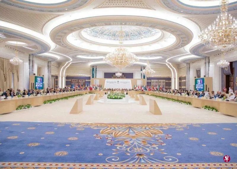 中国、美国、印度等40多个国家代表参加的乌克兰和平峰会，在沙特阿拉伯第二大城市吉达落幕。图源：新加坡《联合早报》