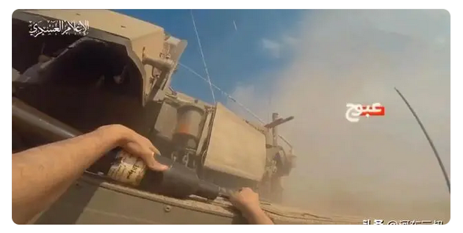 哈马斯士兵摧毁梅卡瓦坦克的视频广泛传播