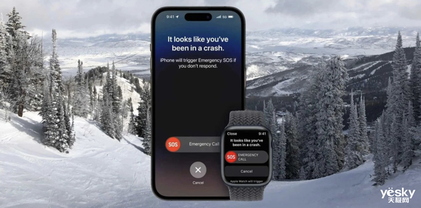 iPhone 14车祸检测功能问题不断,服务中心收到超百次错误互叫