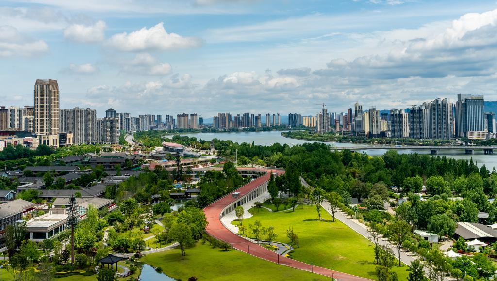 新闻多一点丨天汉湿地公园汉中绿水青山生态画卷的城市名片