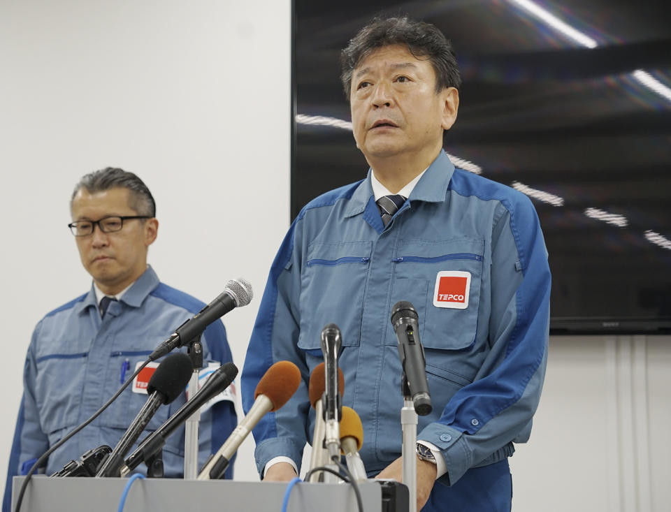 日本东京电力公司社长小早川智明 图自NHK