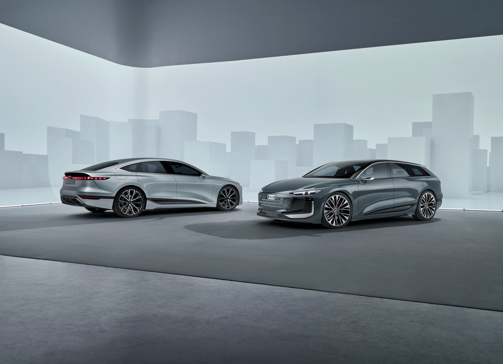 可能是最美纯电旅行车 奥迪A6 e-tron旅行版谍照