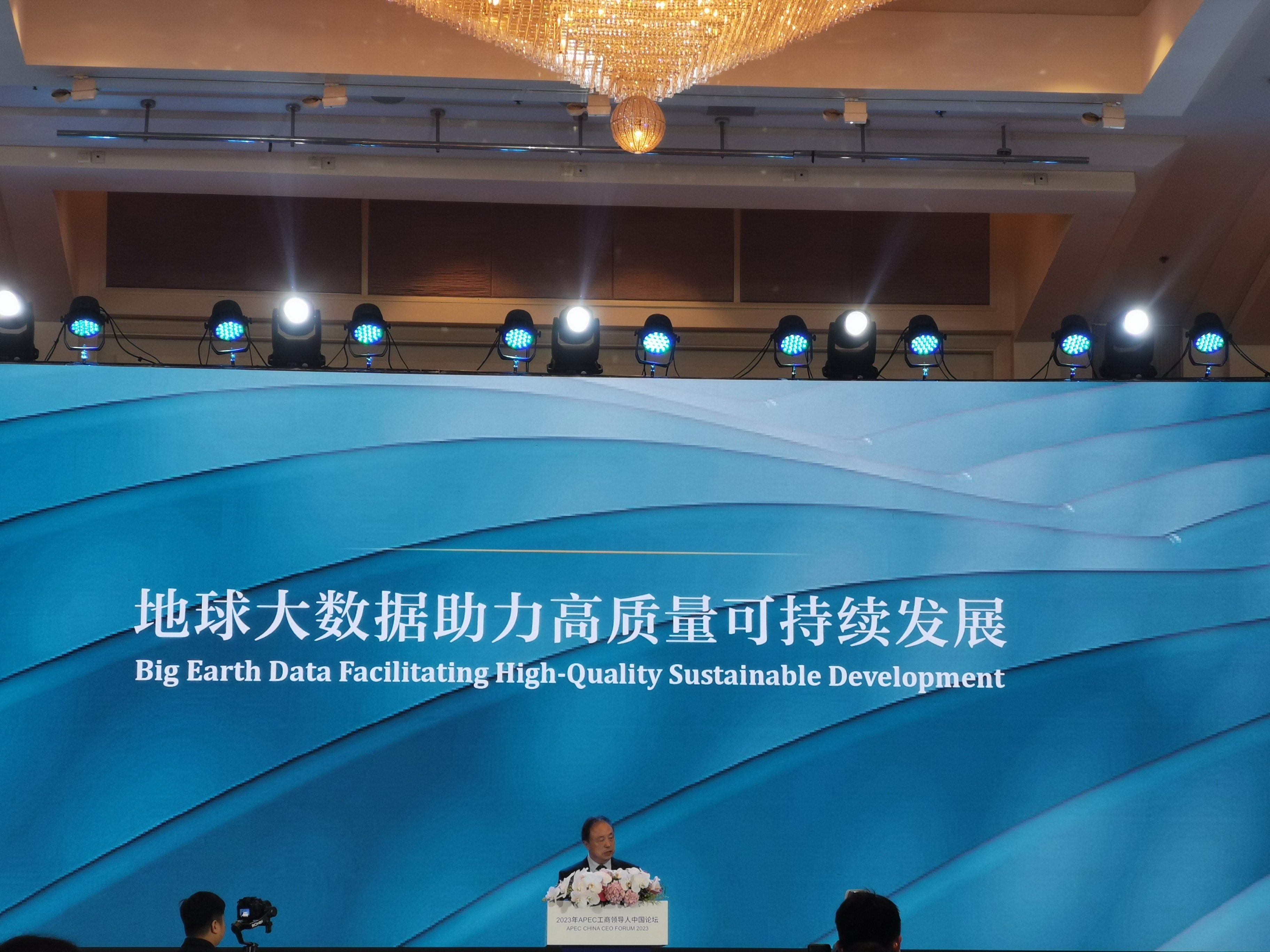 中国科学院院士、可持续发展大数据国际研究中心主任 郭华东 图片来源:每经记者 张怀水 摄
