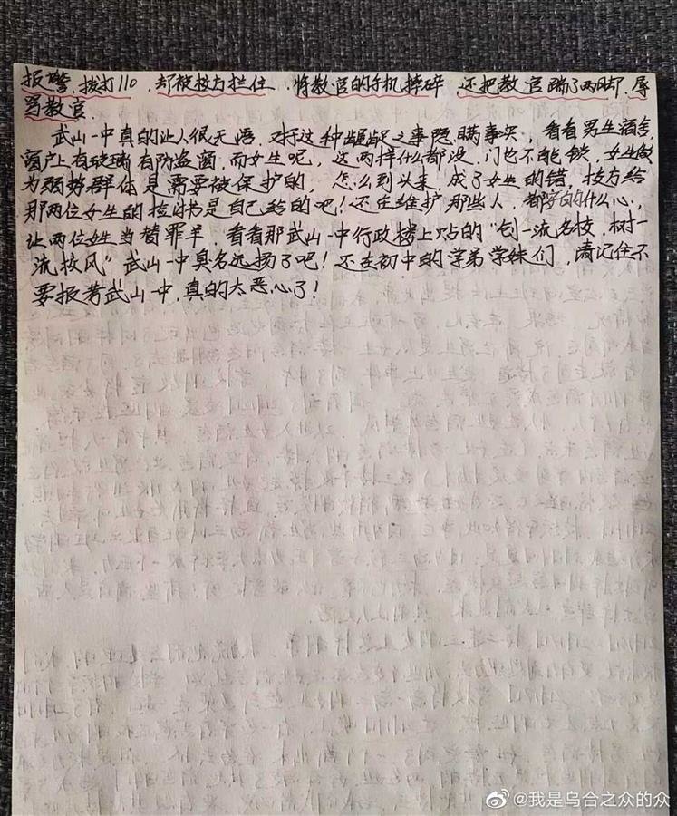 网传文章(图源:微博)