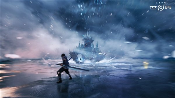 对标《原神》!《王者荣耀世界》新实机画面:蓝BUFF化身寒冰之王