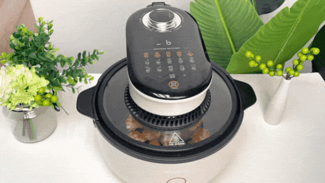 太空科技加持颠覆空炸!九阳速嫩烤空气炸锅V1 Fast又快又嫩