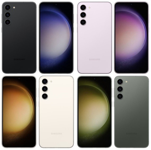 颜色玩得6,三星 S23 / S23+/ S23 Ultra 渲染图全曝光