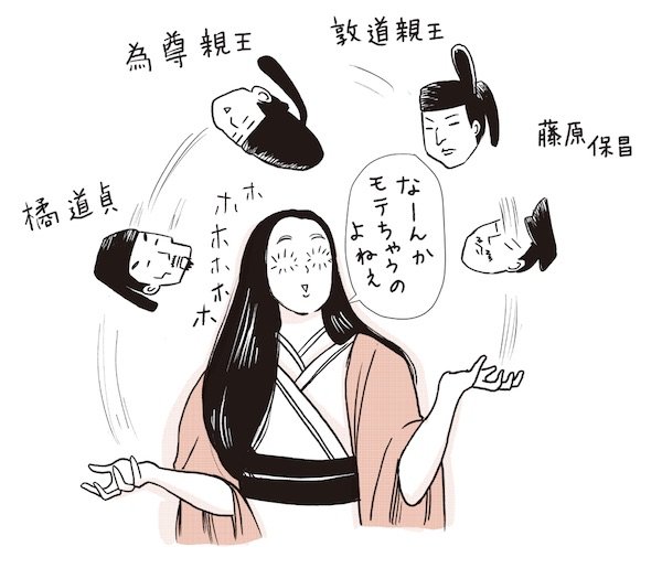 日本漫画表现多情的和泉式部