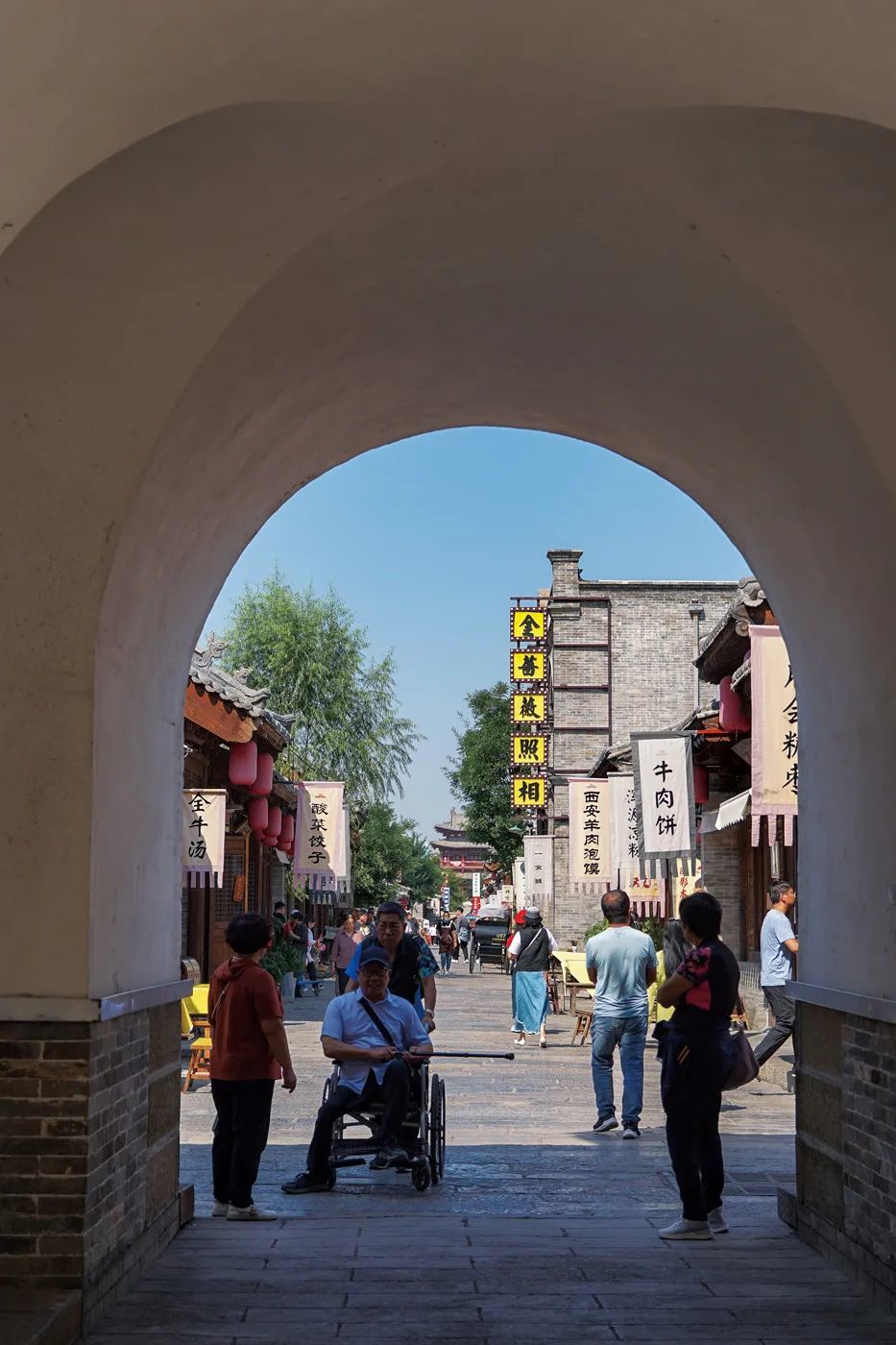 2023年9月21日，山西忻州古城。（图/余晨）