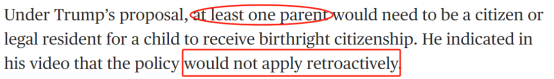赴美生子要凉凉？川普誓言要取消“出生公民权”