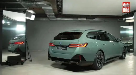 “瓦罐迷”狂喜!全新宝马i5旅行版车型实车曝光 有望2月发布