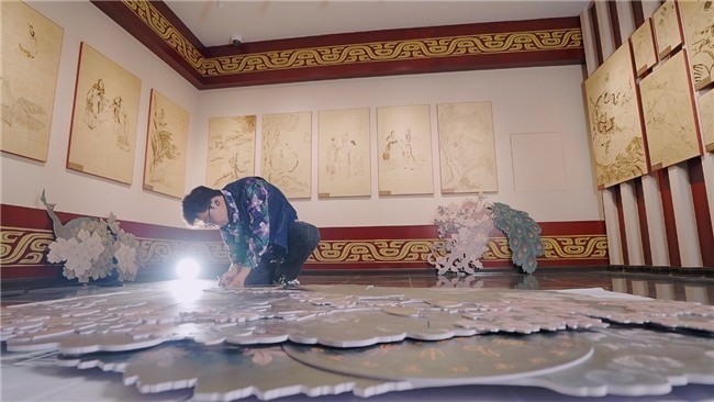 现代技术还原《九歌》!95后用Vidda三色激光投影演绎屈原诗歌