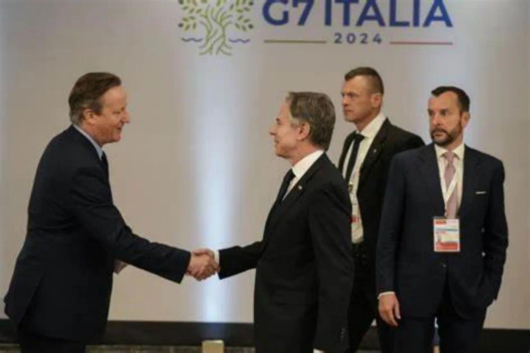 美英等国外长出席在意大利举行的G7外长会