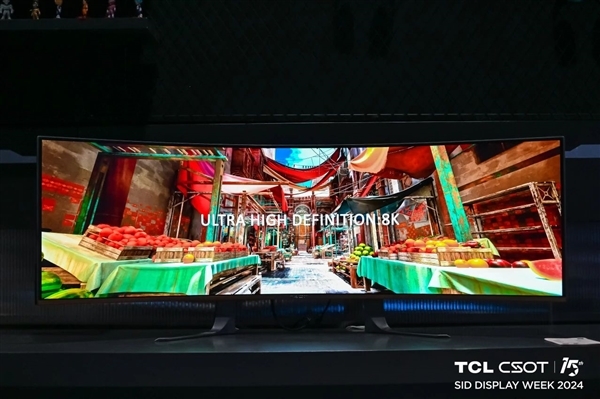 全球最高刷新率!TCL华星展示首款4K 1000Hz显示器