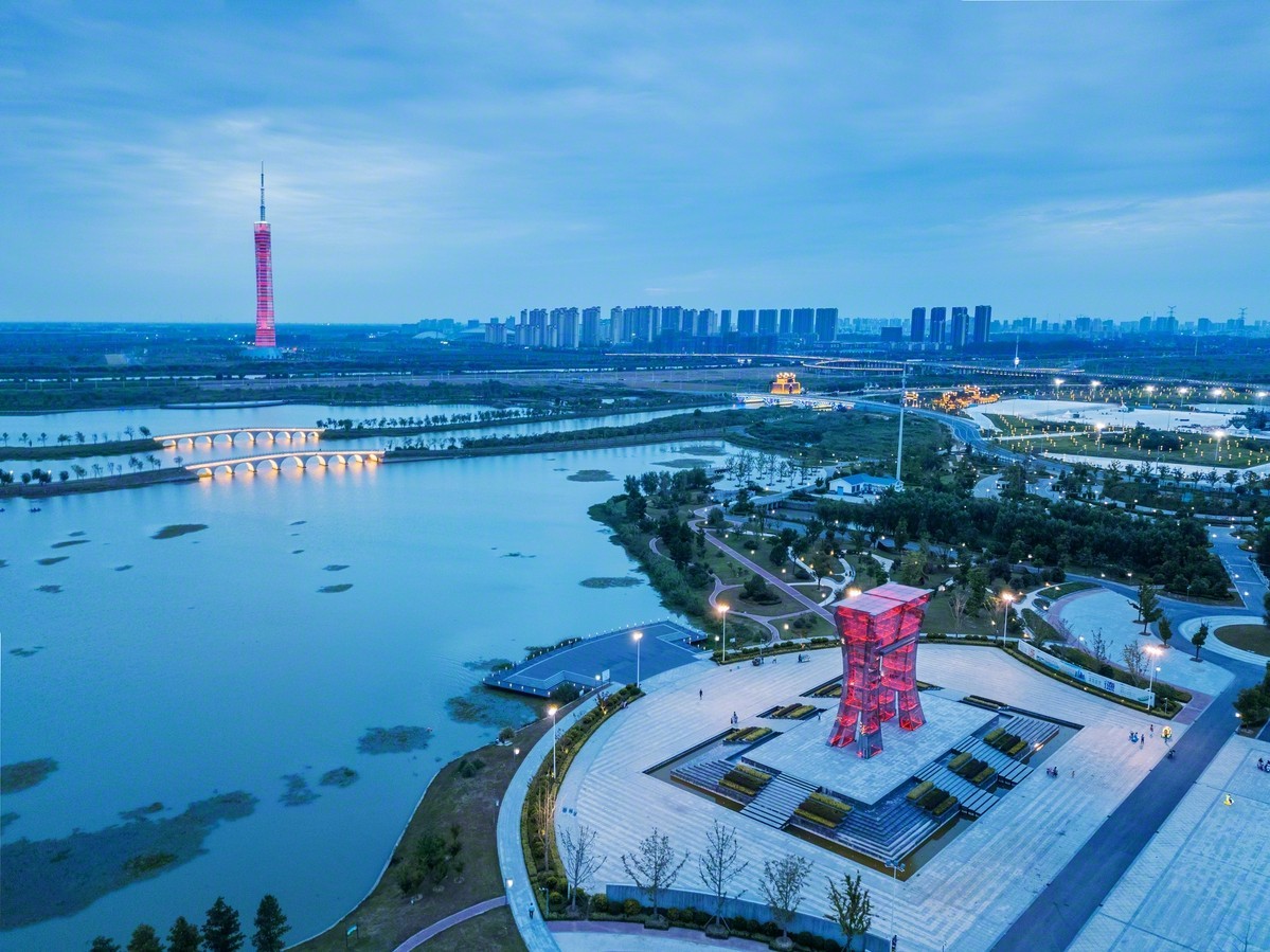 大运河淮安段 杨默 摄 视觉江苏网供图