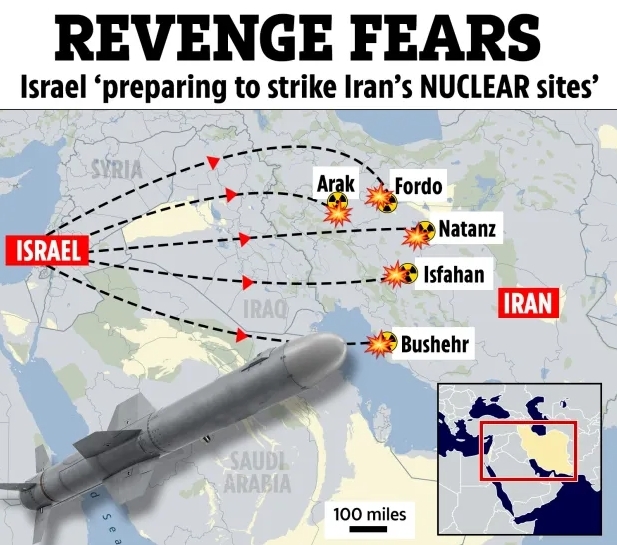 匿名西方官员：若遭到伊朗报复，以色列或将打击伊朗核设施_凤凰网