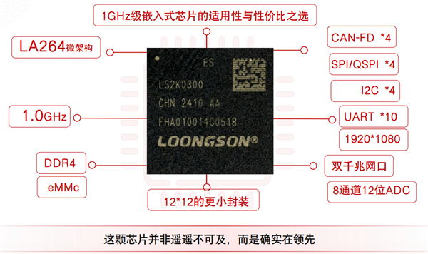龙芯2K0300蜂鸟开发系统正式发布:巴掌大小 无限可能