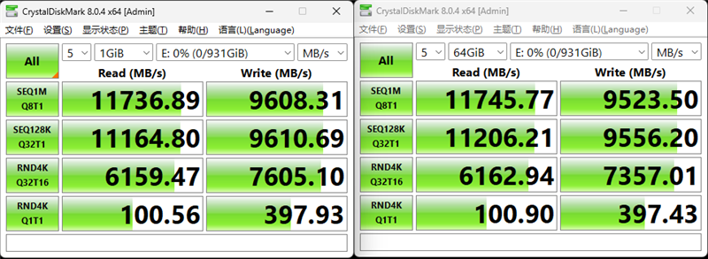 缓外写入1.3GB/s！雷克沙首款PCIe 5.0 SSD NM1090 1TB评测：同类唯一RGB风扇