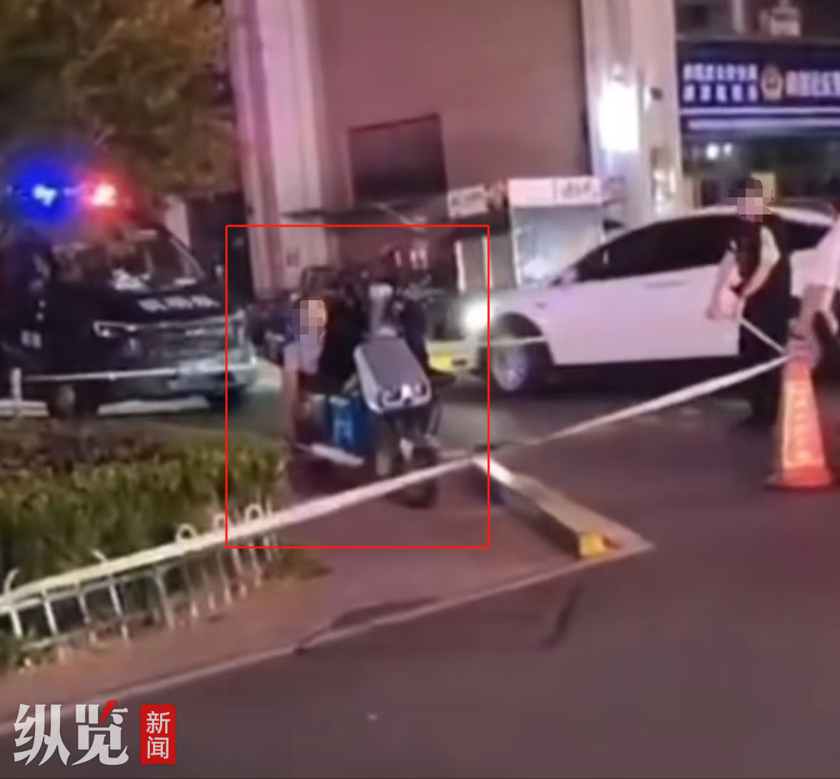 事发现场。（来源/网友视频截图）