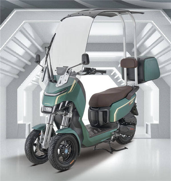 年轻人第一台倒三轮摩托!新款斗风S1 110顶棚版上市:1万出头