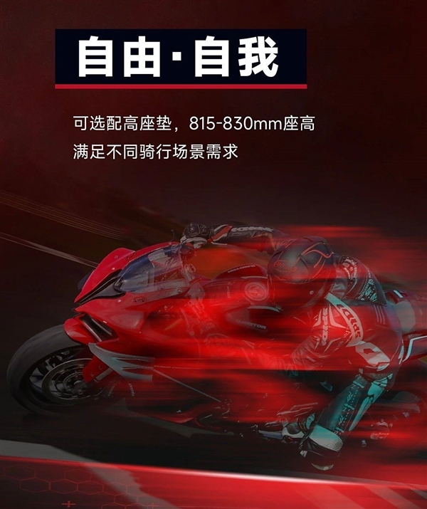 四缸水冷发动机 钱江全新赛600RS摩托上市:仅3.8999万