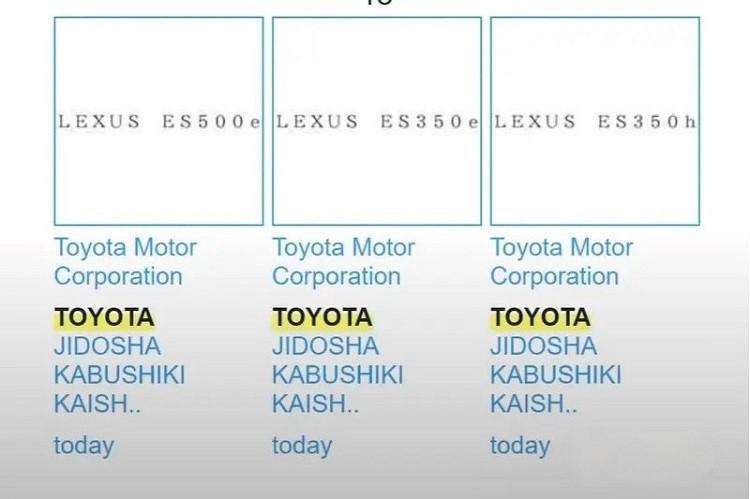 新增500e车型?全新一代雷克萨斯ES 2025年亮相