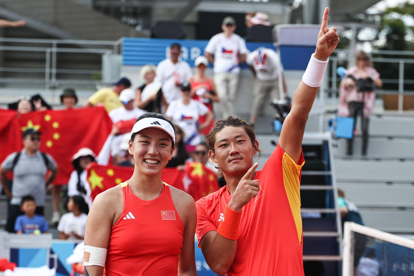张之臻和王欣瑜一起闯入网球混双决赛 图据IC photo