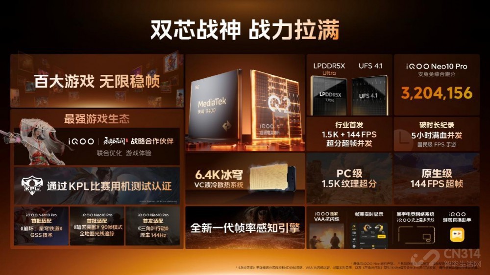 最香旗舰iQOO Neo10系列到手价2299元起