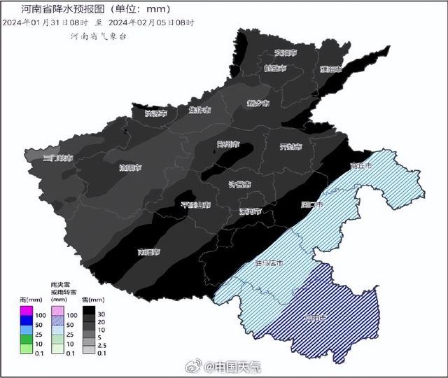 郑州的预报图为什么全黑了？发黑的降水预报图是什么意思？