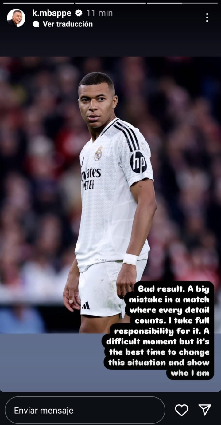 姆巴佩就再次失点道歉：一个重大失误，我为此负全责_凤凰网