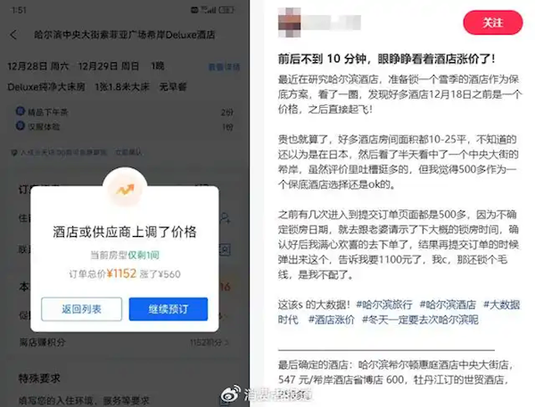 哈尔滨货仓房价翻倍破千元上热搜 网友沮丧：10分钟高涨560元