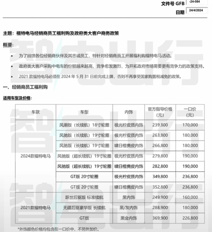 福特电马多数库存积压打6折卖里面职工 最高降14万-图4