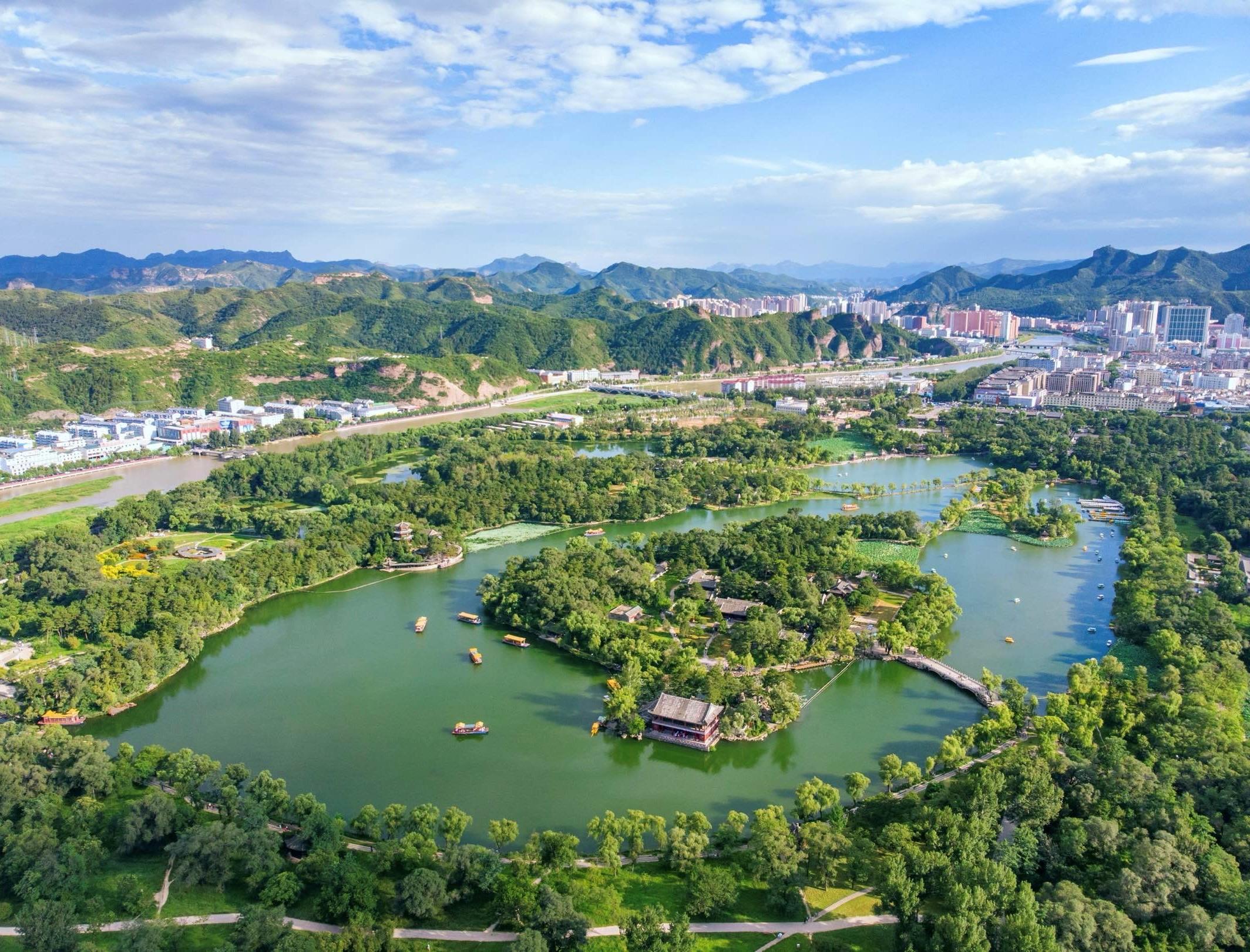 △避暑山庄 湖区