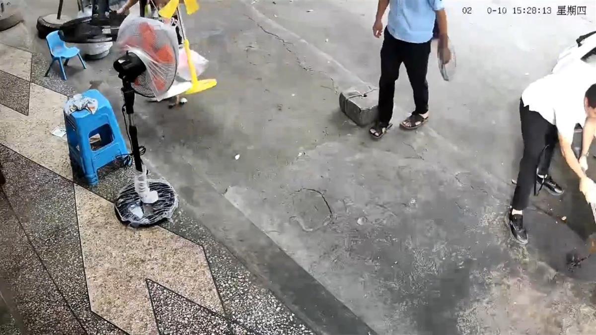 摔烂的风扇 （图源：网络）