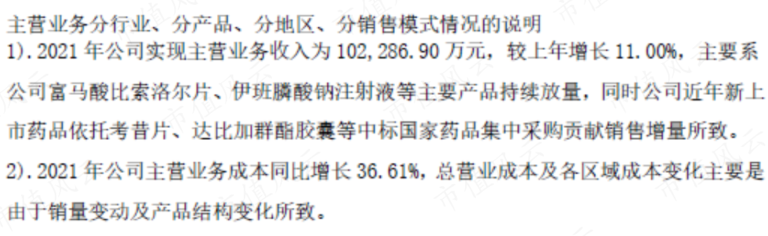 (来源:苑东生物2021年报)