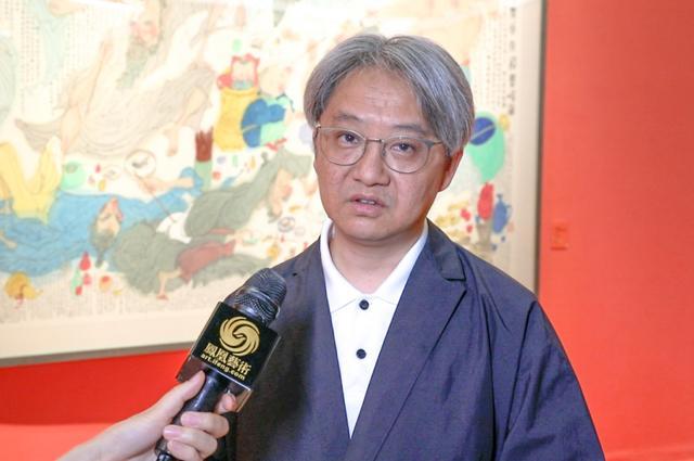 全国政协委员、北京画院院长吴洪亮接受“凤凰艺术”采访