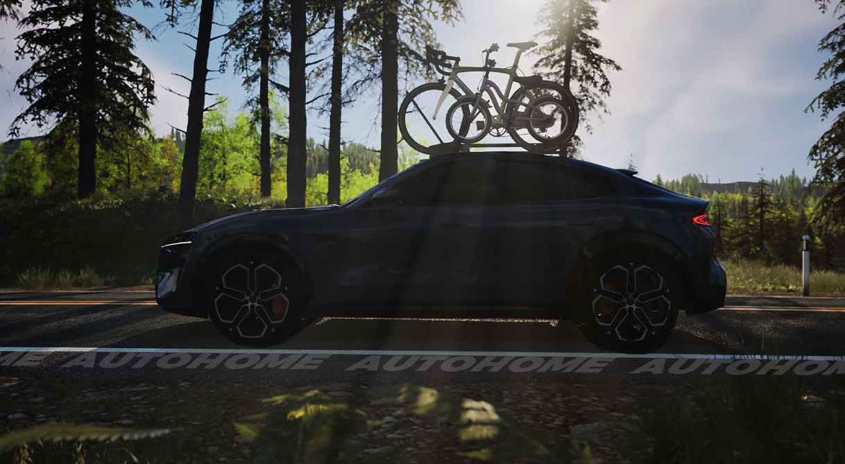 小米SU8效果图 还真有点法拉利的味道 将对标卡宴?