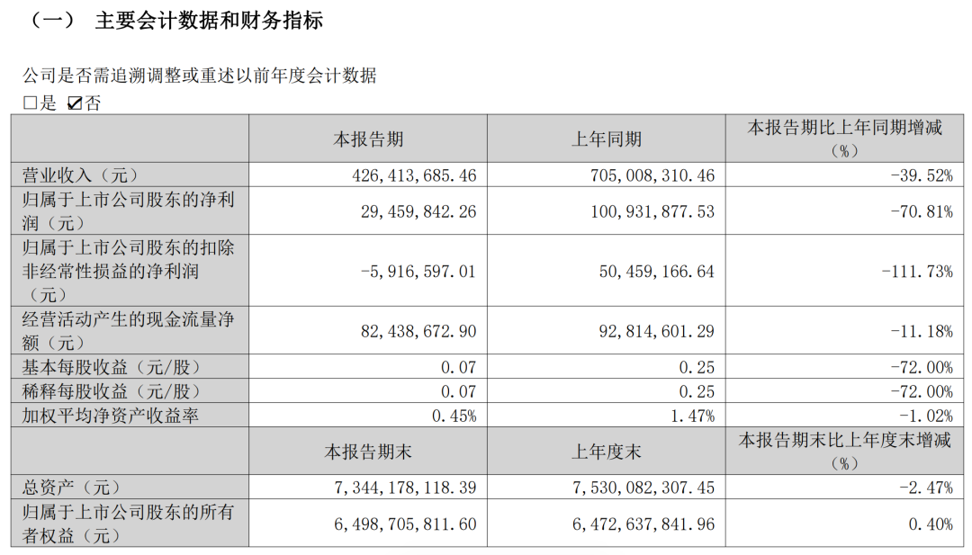 ▲图源：迪阿股份2024年一季度报告