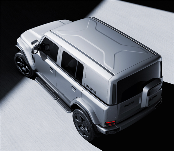 80后印象中的吉普车!全新奇瑞iCAR V23实车曝光:纯粹方盒子