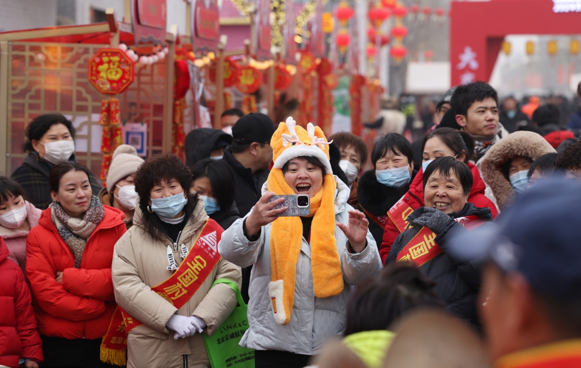 北京大兴全国村晚“兴”市集