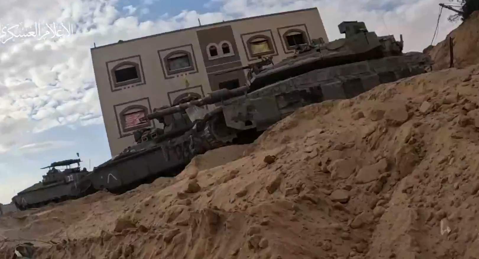 近期巴勒斯坦抵抗军对以军展开打击 图片来源:视频截图