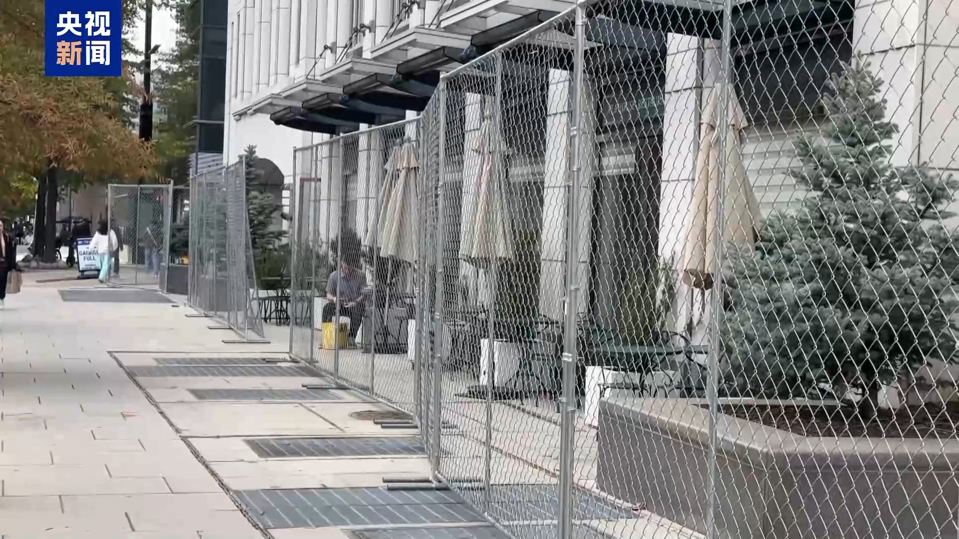 美国总统选举投票日临近华盛顿特区安保全面升级_凤凰网