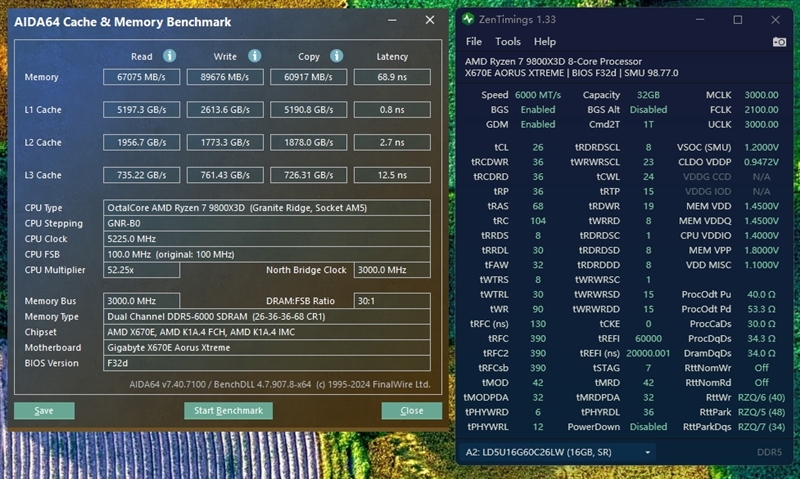 雷克沙ARES RGB DDR5-6000 C26内存评测：AMD平台最强 挑战超频极限