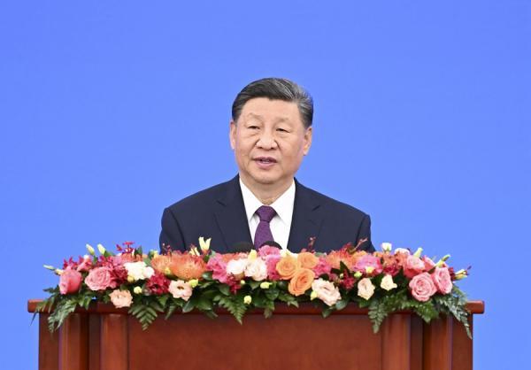 习近平主席在和平共处五项原则发表70周年纪念大会上发表重要讲话（来源：外交部网站）