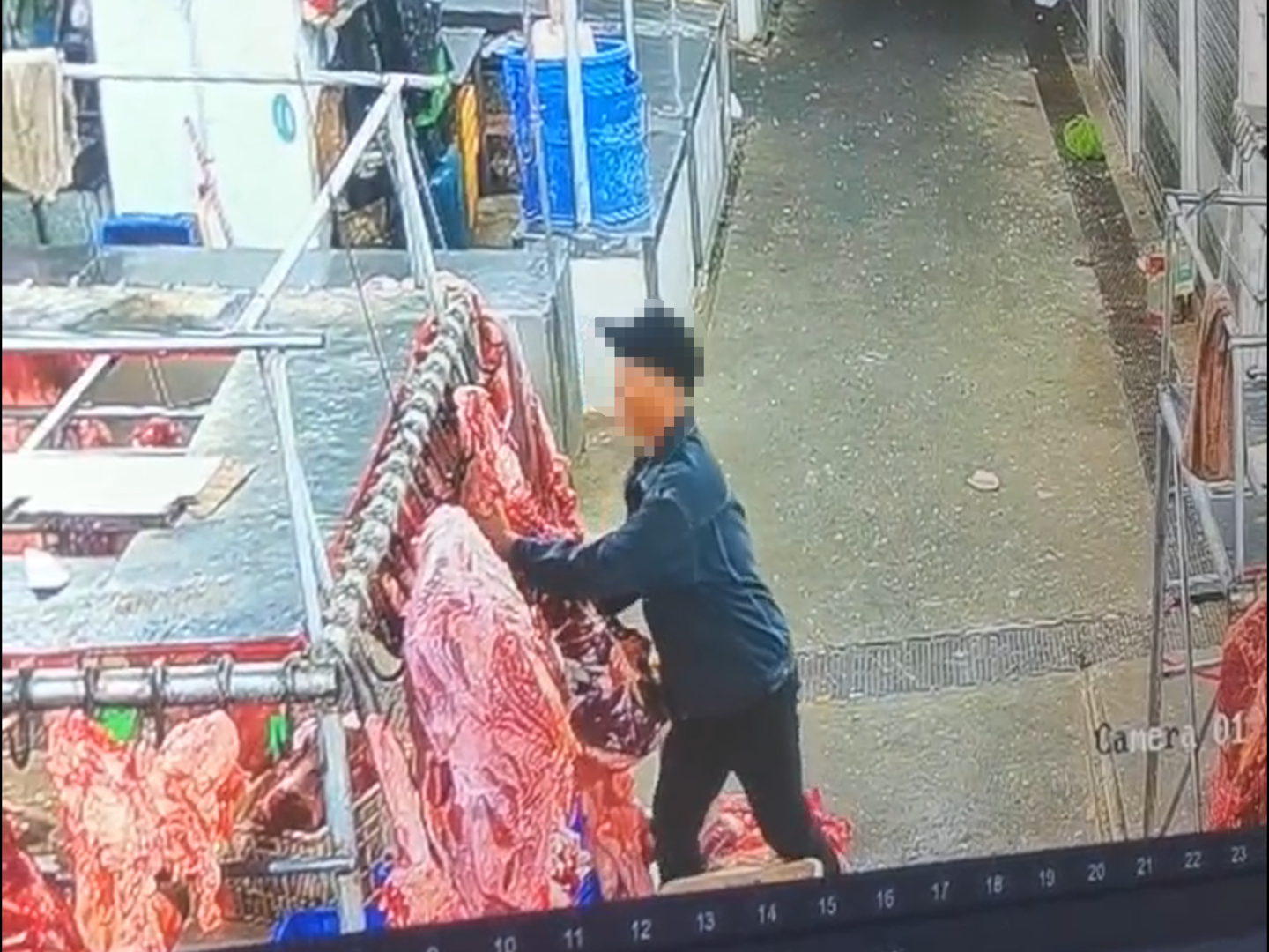 ▲犯罪嫌疑人被警方抓获