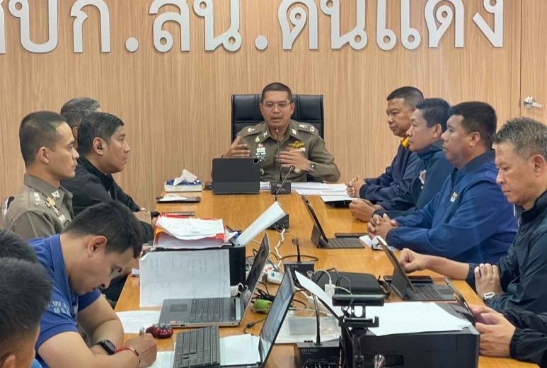 泰国警方宣布案件进展，图自泰媒