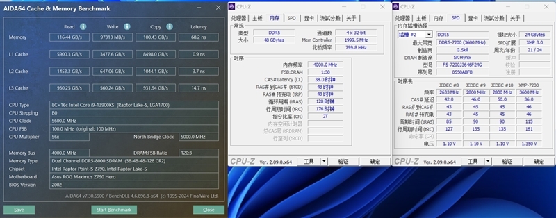 终于回来了！芝奇皇家戟DDR5-7200 24GB评测：高贵奢华 稳超8000MHz